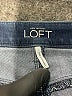 Ann Taylor LOFT Chevron-herringbone Blue Jeans Size 4 - photo 7