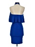Quiz Blue Cocktail Dress Size GB8 - photo 2