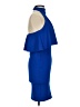 Quiz Blue Cocktail Dress Size GB8 - photo 4