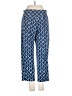 J. McLaughlin 100% Nylon Print Blue Casual Pants Size S - photo 2