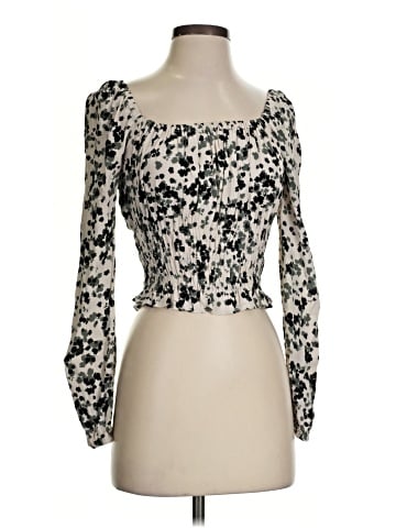 ASTR The Label Long Sleeve Blouse (view 1)