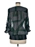 AB Studio 100% Polyester Green 3/4 Sleeve Blouse Size M - photo 2