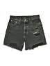 Levi's 100% Cotton Black Denim Shorts Size 28 waist - photo 1