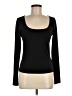 Paige Black Long Sleeve Top Size M - photo 1