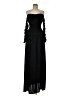 Tanya Taylor 100% Polyester Black Cocktail Dress Size 8 - photo 1