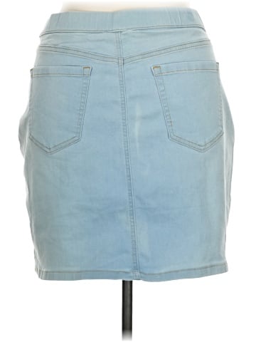 Style&Co Denim Skirt (view 2)