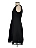 Donna Ricco Solid Black Cocktail Dress Size 4 - photo 5