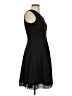 Donna Ricco Solid Black Cocktail Dress Size 4 - photo 4