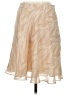 BCBG Paris 100% Polyester Chevron-herringbone Tan Formal Skirt Size 0 - photo 1