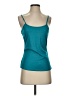 Assorted Brands 100% Polyester Teal Tank Top Size S - photo 1