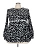 chic soul (chicsoul.com) Black Long Sleeve Blouse Size 3X (estimated) - photo 1