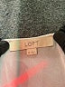 Ann Taylor LOFT 100% Polyester Black Casual Dress Size 10 - photo 7