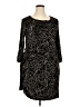 Apt. 9 Graphic Black Casual Dress Size XXL - photo 1