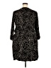 Apt. 9 Graphic Black Casual Dress Size XXL - photo 2