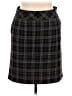 Architect Plaid Black Formal Skirt Size L - photo 1