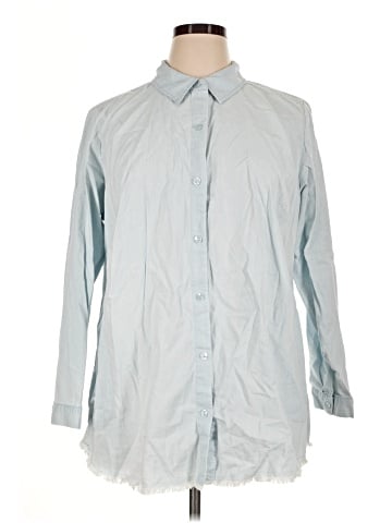 Joan Rivers Long Sleeve Button-Down Shirt (view 1)