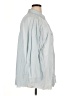 Joan Rivers 100% Cotton Solid Blue Long Sleeve Button-Down Shirt Size 1X - photo 4