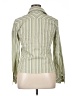 Alfani Stripes Green Long Sleeve Blouse Size 14 - photo 2