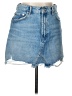 Zara Blue Denim Skirt Size L - photo 1