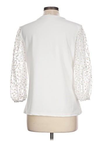 Cato 3/4 Sleeve Blouse (view 2)