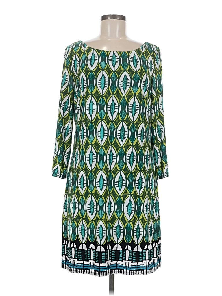 Pre-owned Laundry By Shelli Segal Casual Dress In Green