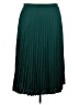 J.Crew 100% Polyester Solid Green Formal Skirt Size 18 - photo 1