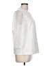 Cato 100% Polyester Stars White 3/4 Sleeve Blouse Size L - photo 4