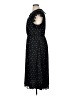 Les Serein 100% Polyester Stars Black Cocktail Dress Size XL - photo 5