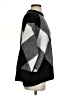 Industry Argyle Black Pullover Sweater Size S - photo 4