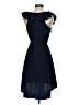 Bee Stitched Solid Blue Cocktail Dress Size S - photo 2