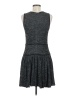 Tibi Solid Gray Casual Dress Size 8 - photo 2