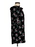 19 Cooper 100% Rayon Floral Black Short Sleeve Blouse Size M - photo 4