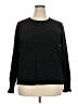 J.Crew 100% Cashmere Black Cashmere Pullover Sweater Size 2X - photo 1