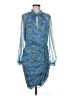 Veronica Beard 100% Silk Paisley Blue Cocktail Dress Size 6 - photo 1