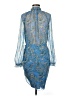 Veronica Beard 100% Silk Paisley Blue Cocktail Dress Size 6 - photo 2