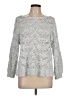 Sundance Metallic Silver Pullover Sweater Size L - photo 1