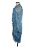 Veronica Beard 100% Silk Paisley Blue Cocktail Dress Size 6 - photo 5