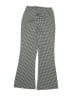 Amy Byer Houndstooth Silver Casual Pants Size S (estimated, youth) - photo 2