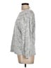 Sundance Metallic Silver Pullover Sweater Size L - photo 5