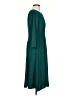 Talbots 100% Polyester Solid Teal Casual Dress Size 4 - photo 4