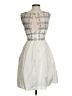 DB Studio 100% Polyester Ivory Cocktail Dress Size 2 - photo 2
