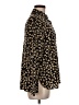 MNG Floral Black Long Sleeve Blouse Size 6 - photo 4