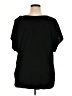 Apt. 9 100% Polyester Black Short Sleeve Blouse Size 1X - photo 2