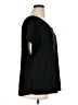 Apt. 9 100% Polyester Black Short Sleeve Blouse Size 1X - photo 4
