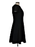 Apt. 9 Solid Black Casual Dress Size 12 - photo 4