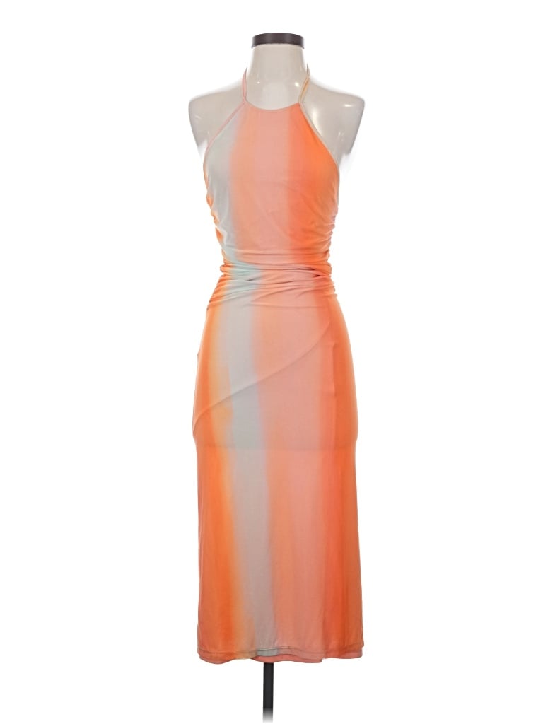 Pre-owned Sage The Label Cocktail Dress In Orange