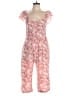 As U Wish 100% Rayon Tie-dye Pink Jumpsuit Size XL - photo 1