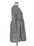 Vila 100% Polyester Checkered-gingham Ivory Casual Dress Size EU 40 / US 10 - photo 4