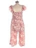 As U Wish 100% Rayon Tie-dye Pink Jumpsuit Size XL - photo 2