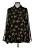 Universal Standard 100% Polyester Black Long Sleeve Blouse Size 12 (XS) - photo 1